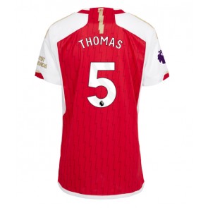 Arsenal Thomas Partey #5 Hjemmebanetrøje Dame 2023-24 Kort ærmer